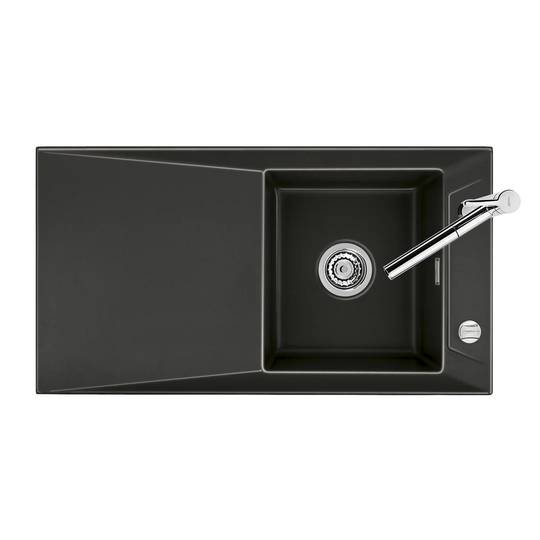Siro 49cm x 20cm Kitchen Sink