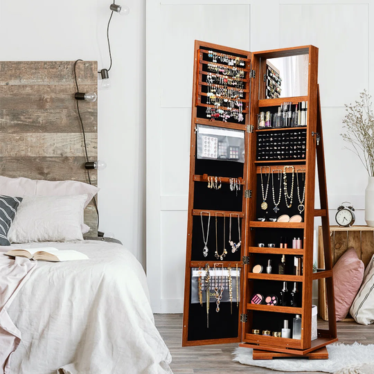 Catima Jewelry Armoire with Mirror