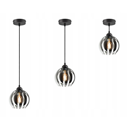 Asmah 1 - Light Single Globe Pendant with No Secondary Or Accent Material Accents