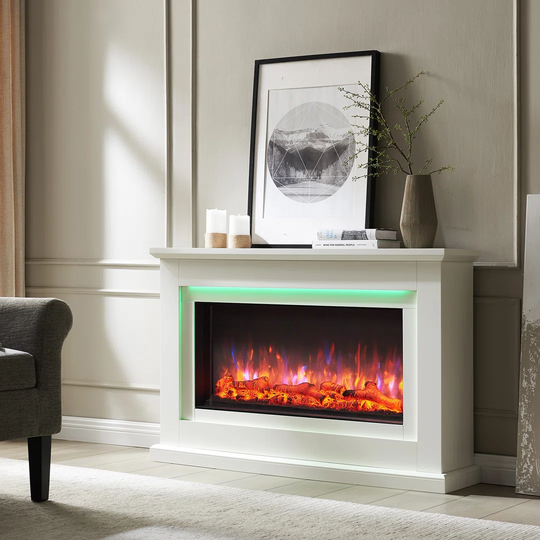 Beverley Suncrest 122.1Cm W Electric Fireplace