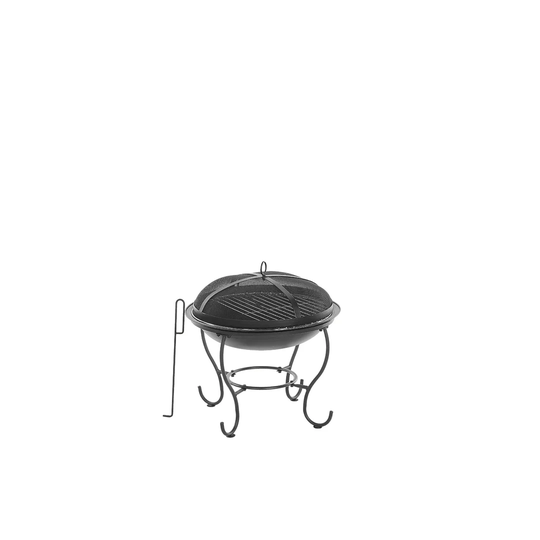 Cordova 54Cm H x 51Cm W Steel Wood Burning Outdoor Fire Pit