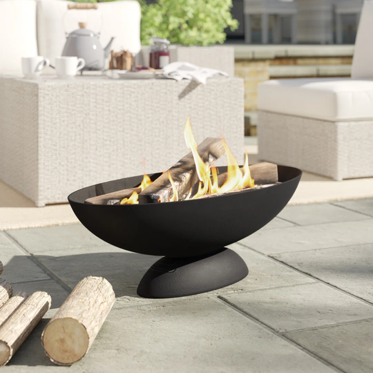 Fancy Flames Cast Iron Wood Fire Pit