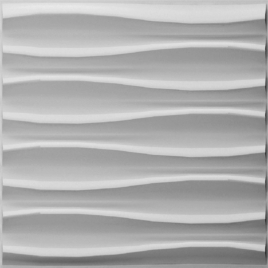 Sevier 50.04cm x 50.04cm Wood Tile in White