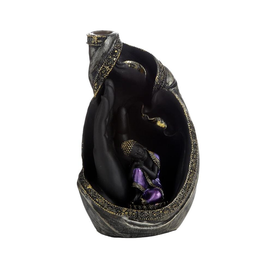 Backflow Incense Burner - Thai Buddha in Hand