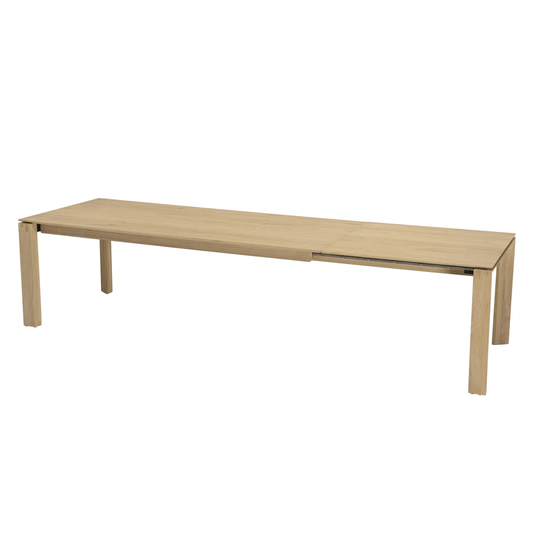 Eliass Butterfly Leaf Solid Oak Dining Table