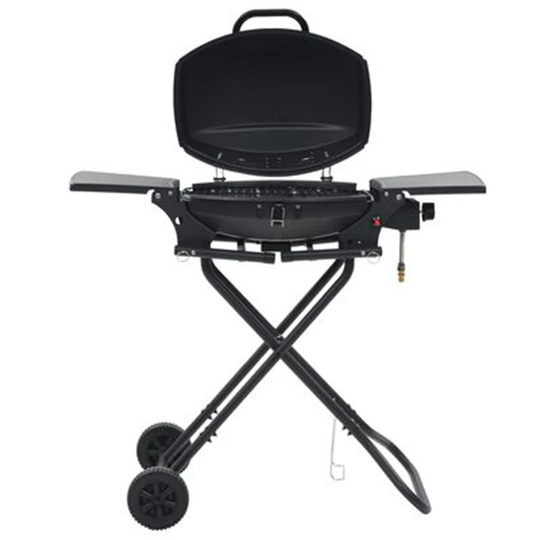 Adaleya Dakota Fields Single Burner Portable Natural Gas Infrared 100000 BTU Grill