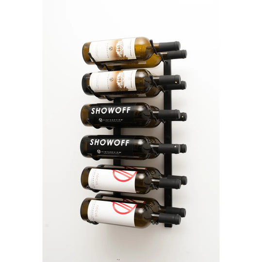 12 Bottle Wall Mounted Wine Rack