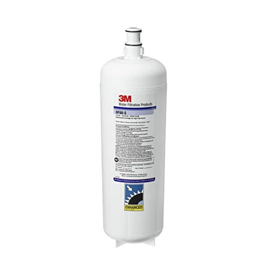 3M Water Filtration Products Water Filtration Replacement Cartridge for Commercial Ice Maker Machines HF60-S for High Flow Series ICE160-S & ICE260-S,