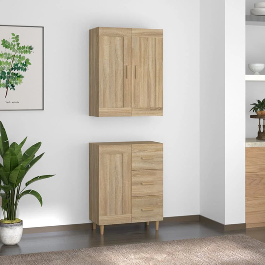 Kylik 69.5Cm Wide 3 Drawer Highboard