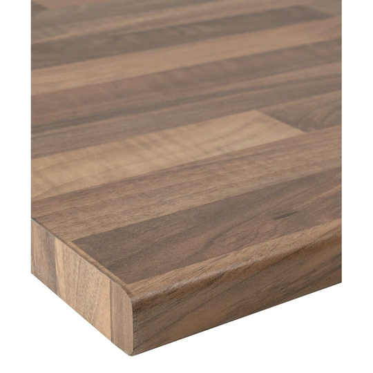 (1500 x 600mm, No Cut) Blocked Oak Laminate Kitchen Worktop 28mm