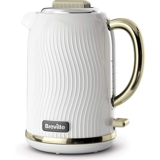 Breville, VKT185, Kettle, 1.7L, White & Gold