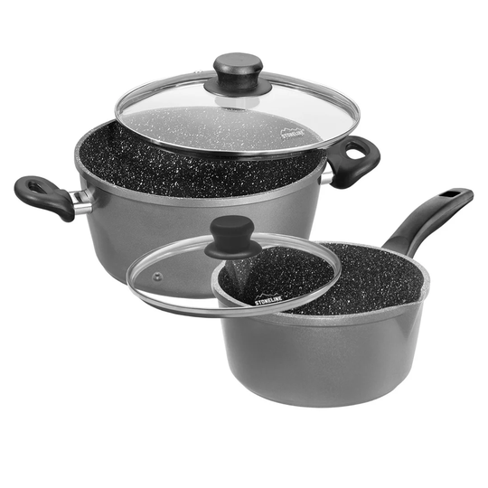 Stoneline 4 Piece Aluminum Non Stick Cookware Set