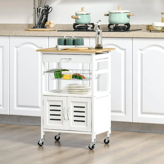 Asceanna Serving Cart