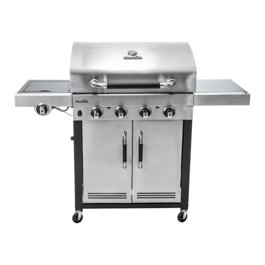 Char-Broil Advantage Series 445S - 4 Burner Gas Barbecue Grill with TRU-Infrared technology, Stainless steel Finish