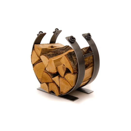 Valdes Wrought Iron Log Carrier
