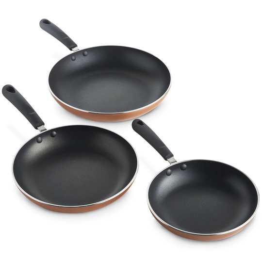 3 Piece Non-Stick Frying Pan Set