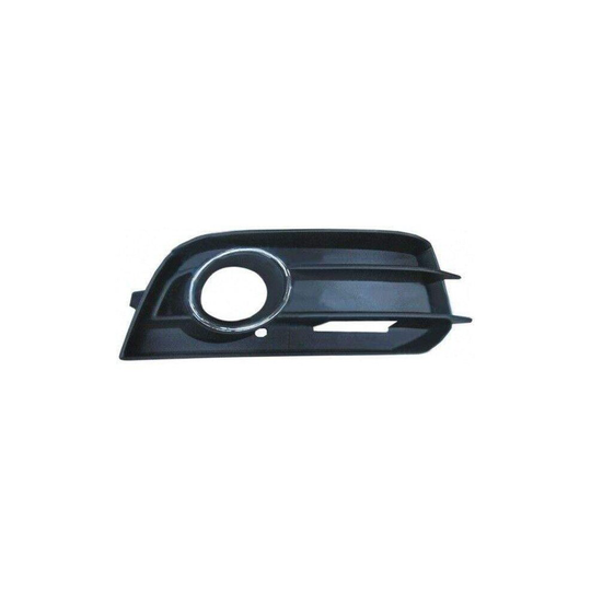 Audi A1 2010-2015 Front Bumper Fog Grille With Fog Hole Chrome Moulding Driver Side