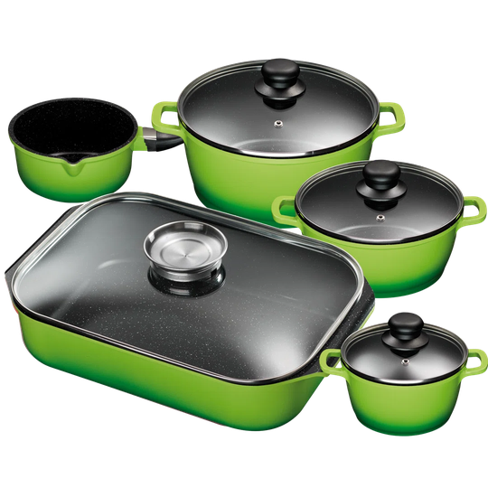 6 L Pot Set with Lid