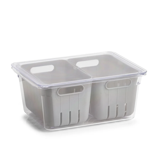 Kimi Fridge Box, Plastic, Grey