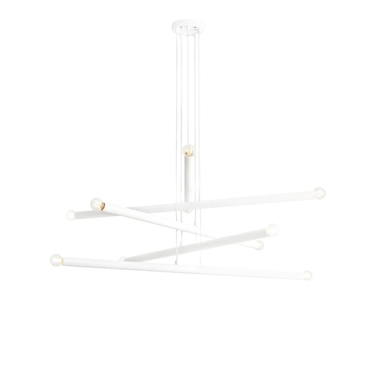 Rutter 10-Light Kitchen Island Geometric Pendant