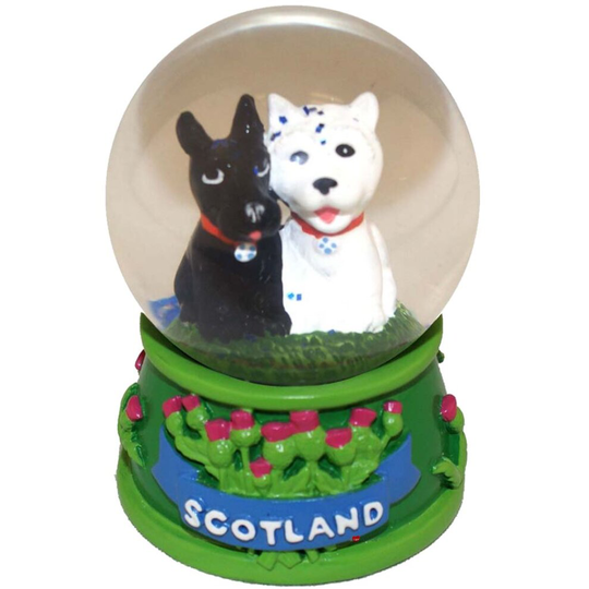 Scottish Waterball Snowglobe Dogs Gift Snowglobe