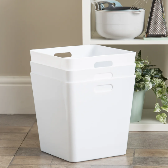 Large Cube Plastic Basket