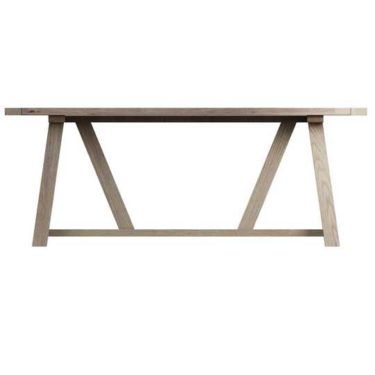 Kangley 200 Cm Solid Oak Dining Table