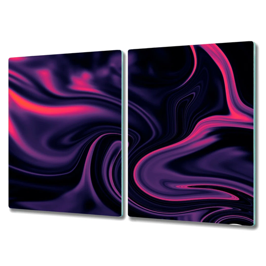 Luyen Tempered Glass Wave Chopping Board