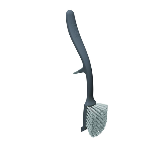 Joseph Joseph 85026 Edge Dish Brush with Integrated Sink Rest, Gray