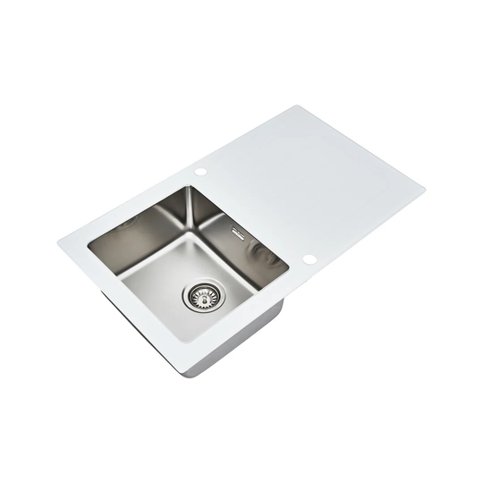 New York Single Bowl Inset Kitchen Sink