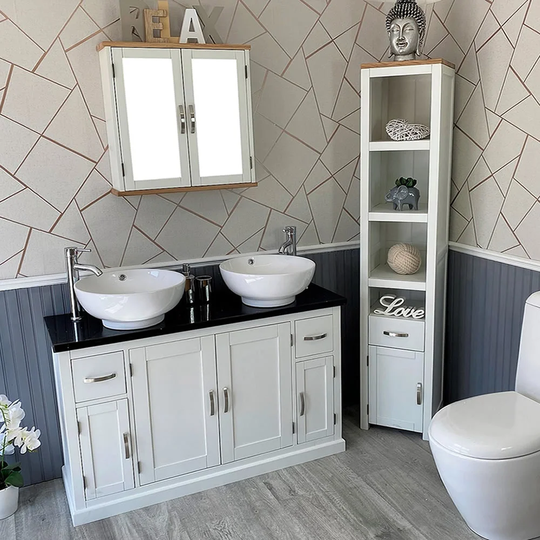 Busse 1230mm Free-Standing Double Vanity Unit
