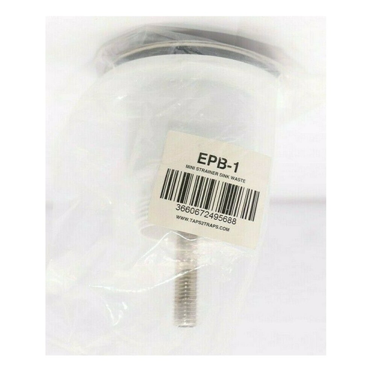 65mm Chrome Belfast Sink Mini Stainless Steel Basket Strainer Waste Kit