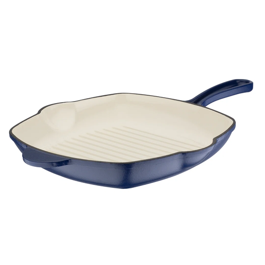 Blue Magic 27cm x 27cm Grill Pan with 2 spouts