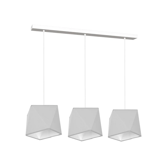 Thoren 3-Light Kitchen Island Geometric Pendant