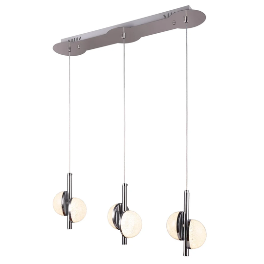 Bohanan 3-Light Kitchen Island Geometric LED Pendant