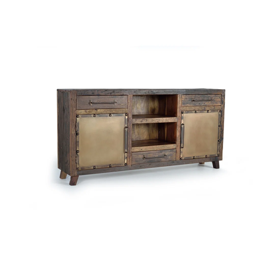 Annemarieke 180Cm Wide 3 Drawer Pine Sideboard