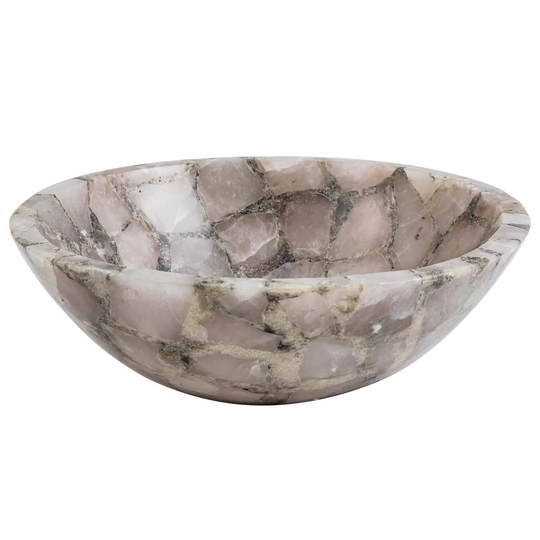 Benjamin Smoky Quartz Circular 380mm Countertop Basin
