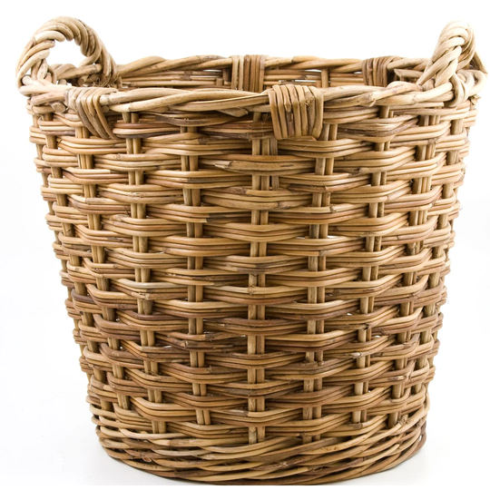 Rattan Log Carrier