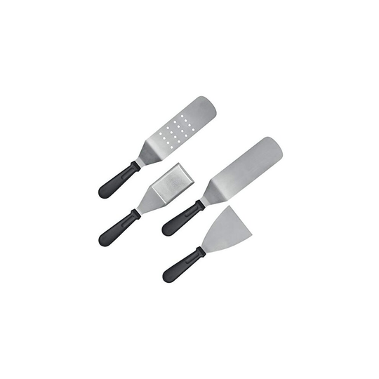 bremermann Spatula and Grill Spatula Set 4-Piece Stainless Steel