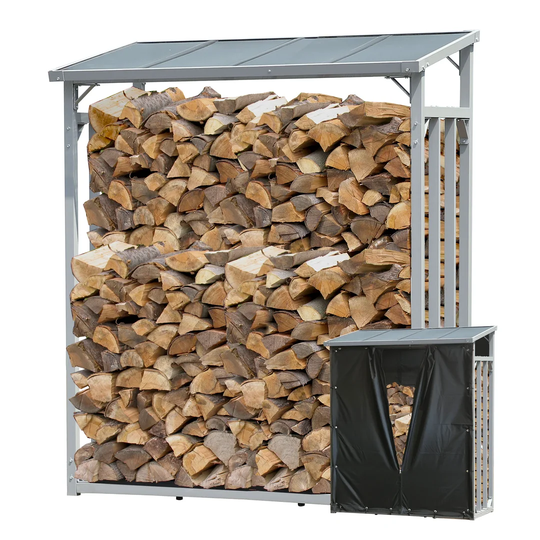Aluminium Log Rack