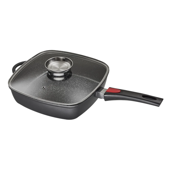 King Non-Stick Frying Pan with Lid