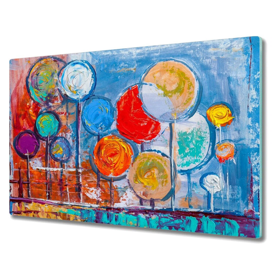 Fotou Tempered Glass Balloons Chopping Board