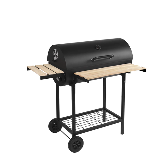 Dakota Fields Corsaut 104.5cm Barrel Charcoal BBQ