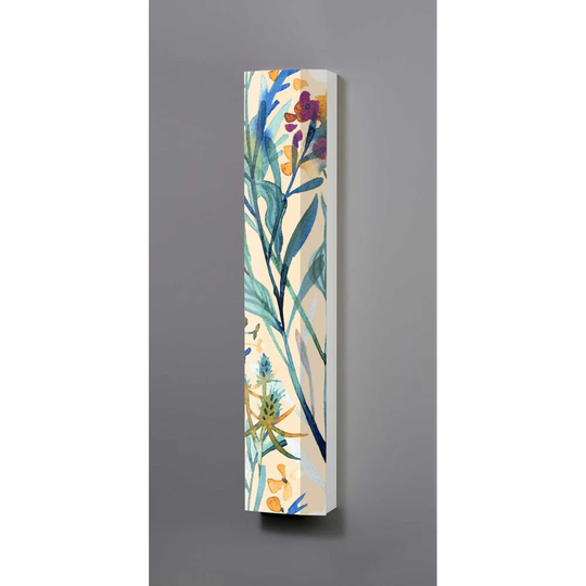 Flower Art Metal Kitchen Pantry