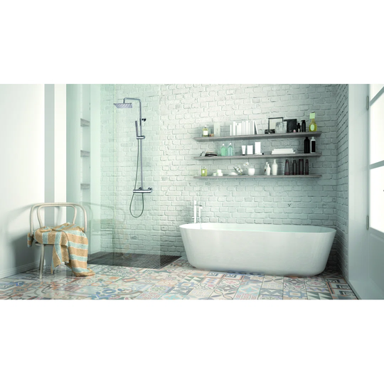 Digital Shower with Adjustable Shower Head