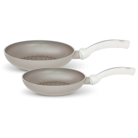 Pensofal White Diamond 2-Piece Non-Stick Skillet Set