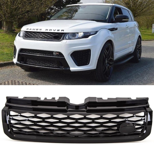 Range Rover Evoque 2011-2019 Front Main Grille Gloss Black SVR Look