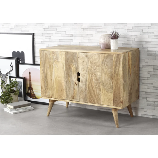 Odin 95 Cm Mango Solid Wood Sideboard