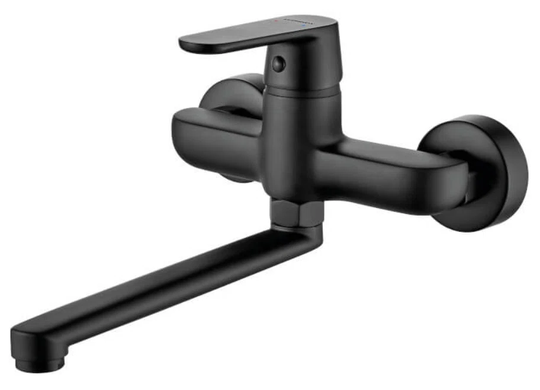Brass Unusual Shape Twin Lever Monobloc Tap