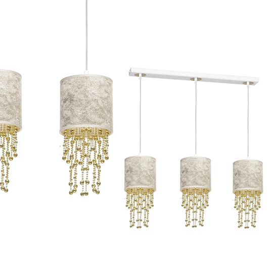 Donofrio 3-Light Kitchen Island Cylinder Pendant